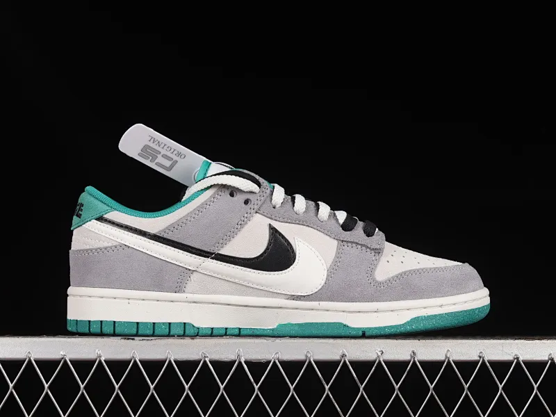 All categories Nk SB Dunk Series Nk SB Dunk Low low-top sneakers Nk SB Dunk Low "85" white and black double hook strap gray SB low-top sports and leisure sneakers DO9457-132